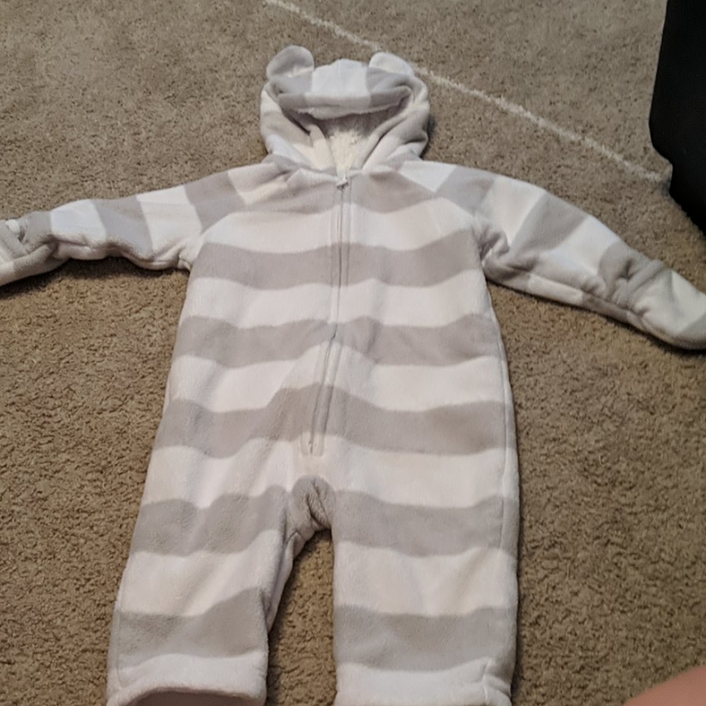 12-18 fleece snow suit